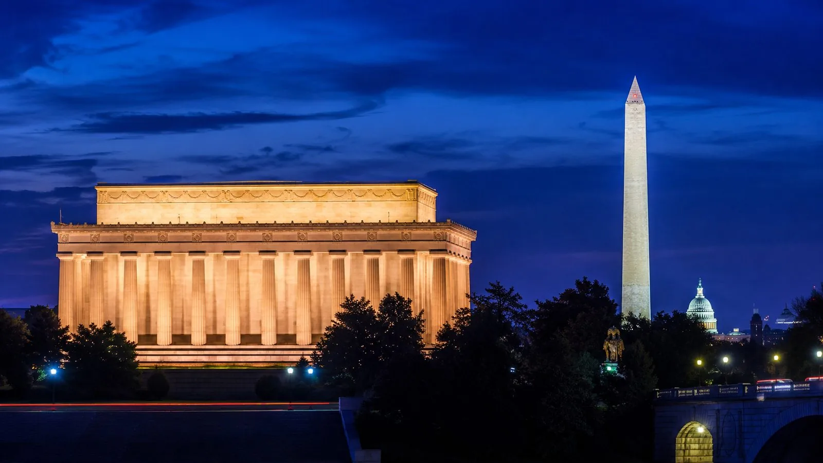 Washington DC: Monuments by Moonlight &ndash; nächtliche Trolley-Tour